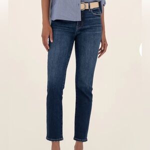 Kut From The Kloth Reese High Rise Fab AB Ankle Straight Leg Jean Size 16P NWT